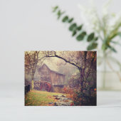 Morning Mist Briefkaart (Staand voorkant)