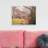 Morning Mist Canvas Afdruk (Insitu (Woonkamer))