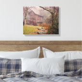 Morning Mist Canvas Afdruk (Insitu (Slaapkamer))