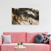Morning Mist Canvas Afdruk (Insitu (Woonkamer))