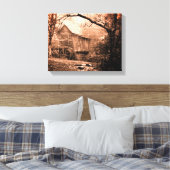 Morning Mist Canvas Afdruk (Insitu (Slaapkamer))