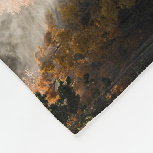 Morning Mist Fleece Deken (Hoek)