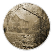 Morning Mist Keramische Knop (Voorkant)