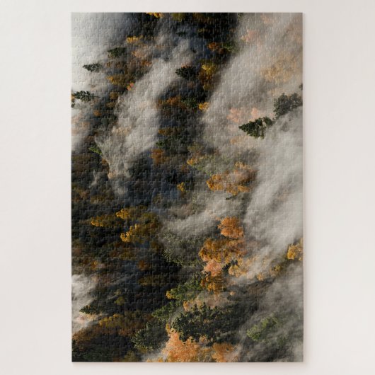 Morning Mist Legpuzzel (Verticaal)