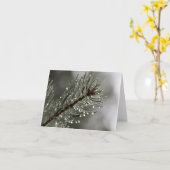 Morning Mist Note-Kaart Kaart (Gele Bloem)