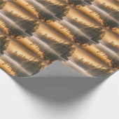 Morning Mist op de rivier in de Pines Cadeaupapier (Hoek)