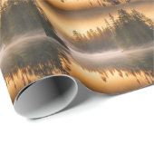 Morning Mist op de rivier in de Pines Cadeaupapier (Rol Hoek)