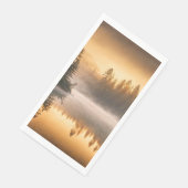 Morning Mist op de rivier in de Pines Servet (Hoek)