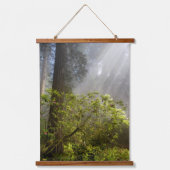 Morning Mist op Rhododendron Hangend Wandkleed (Voorkant)