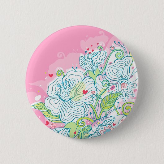 Morning Mist over mijn hart Ronde Button 5,7 Cm (Voorkant)