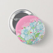 Morning Mist over mijn hart Ronde Button 5,7 Cm (Voorkant /achterkant)