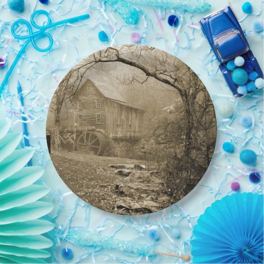 Morning Mist Papieren Bordje (Feest)