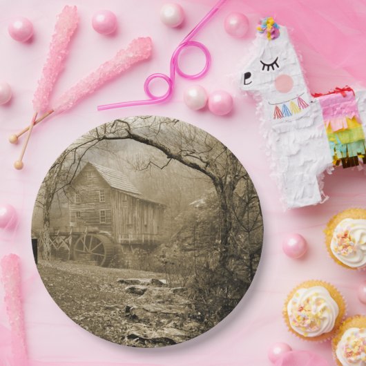 Morning Mist Papieren Bordje (Feest)