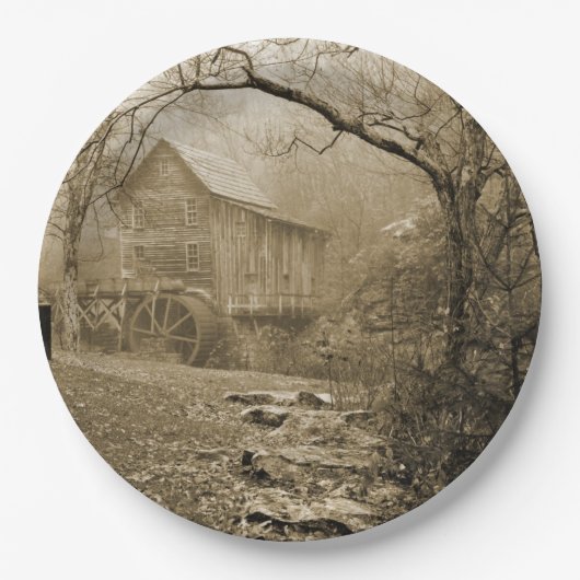 Morning Mist Papieren Bordje (Voorkant)