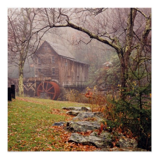 Morning Mist Perfect Poster (Voorkant)