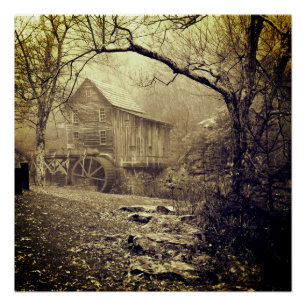 Morning Mist Perfect Poster