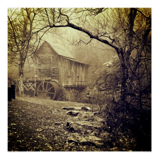 Morning Mist Perfect Poster (Voorkant)