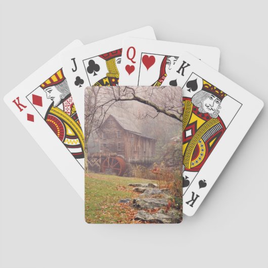 Morning Mist Pokerkaarten (Achterkant)