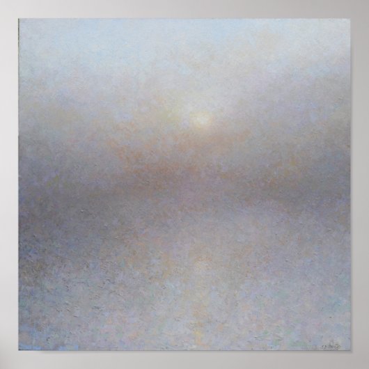 Morning Mist Poster (Voorkant)