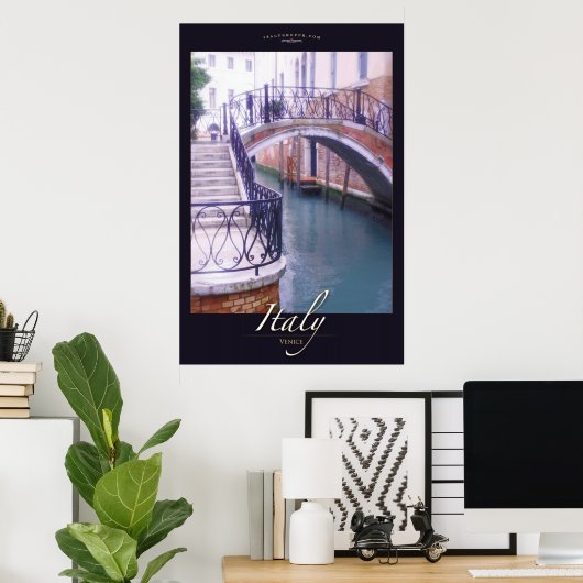 Morning Mist Poster (Thuiskantoor)