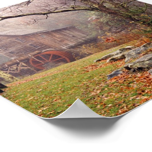 Morning Mist Poster (Hoek)