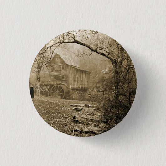 Morning Mist Ronde Button 3,2 Cm (Voorkant)