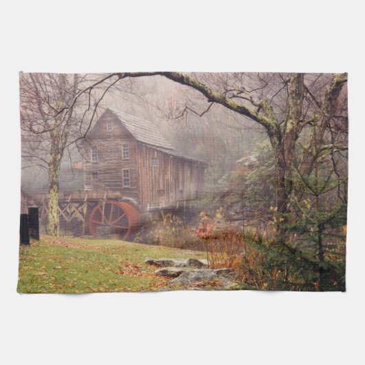 Morning Mist Theedoek (Horizontaal)