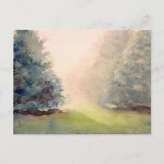 MORNING MISTY -2 BRIEFKAART (Voorkant)