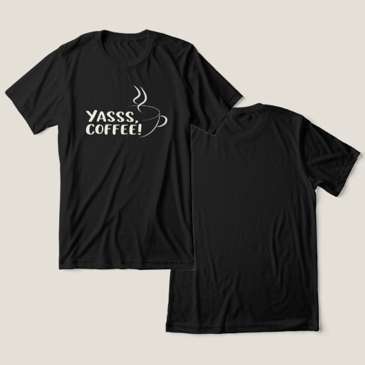 Morning Mojo Hype T-shirt (Ontwerp Voorkant & Achterkant)
