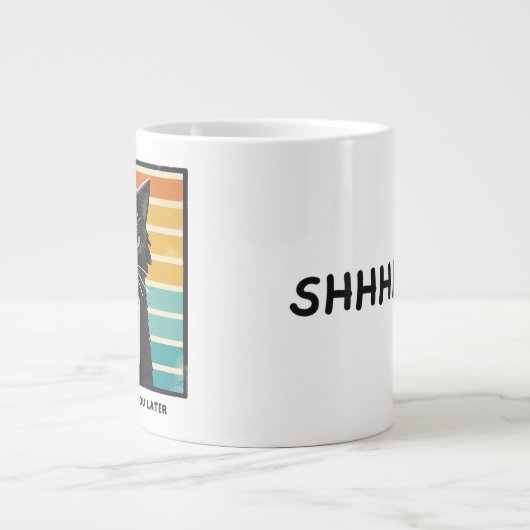 Morning Mood Kat Koffie Grote Koffiekop (Voorkant)