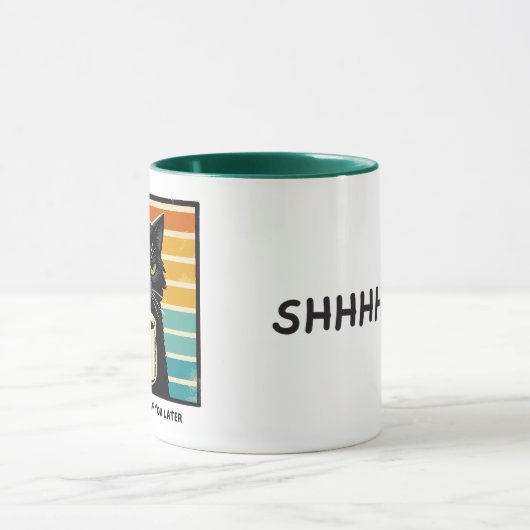 Morning Mood Kat Koffie Mok (Midden)