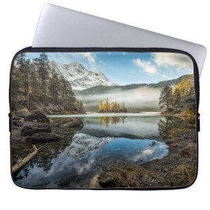 Morning Mood Meer van Eibsee Laptop Sleeve