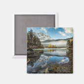 Morning Mood | Meer van Eibsee Magneet (Voorkant / Achterkant)