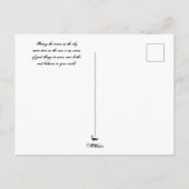 Morning Moon Briefkaart (Achterkant)