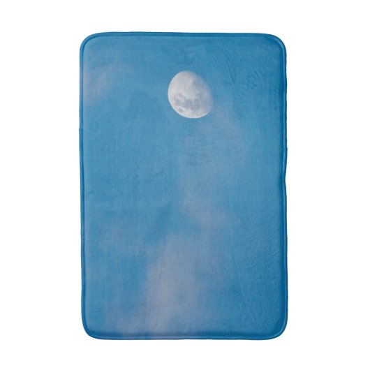 Morning Moon | Zambia, Afrika Badmat (Voorkant Verticaal)