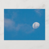 Morning Moon | Zambia, Afrika Briefkaart (Voorkant)