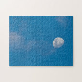 Morning Moon | Zambia, Afrika Legpuzzel (Horizontaal)