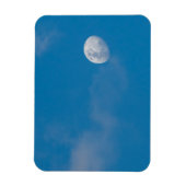 Morning Moon | Zambia, Afrika Magneet (Verticaal)