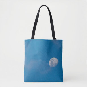 Morning Moon   Zambia, Afrika Tote Bag