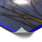 Morning Moonlight Poster (Hoek)