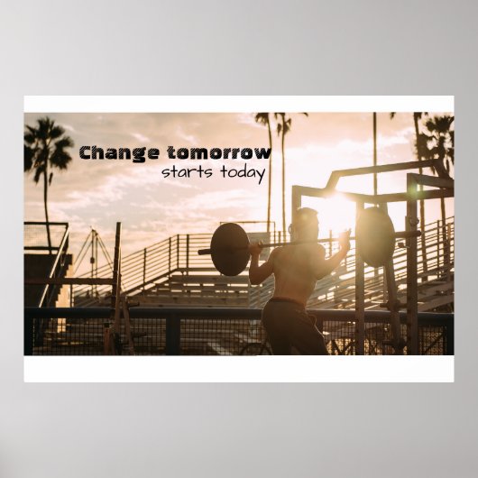 Morning Motivation Poster (Voorkant)