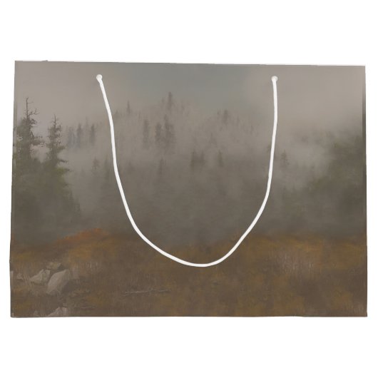 "Morning Mountain" Groot Cadeauzakje (Achterkant)