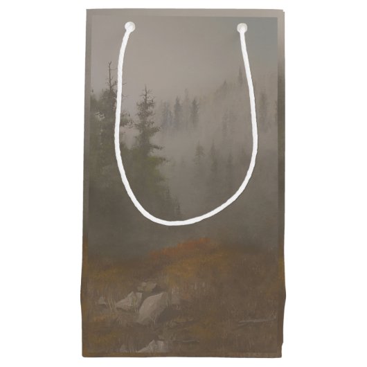 "Morning Mountain" Klein Cadeauzakje (Voorkant)