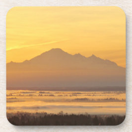 Morning Mountain Magic Bier Onderzetter