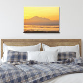 Morning Mountain Magic Canvas Afdruk (Insitu (Slaapkamer))