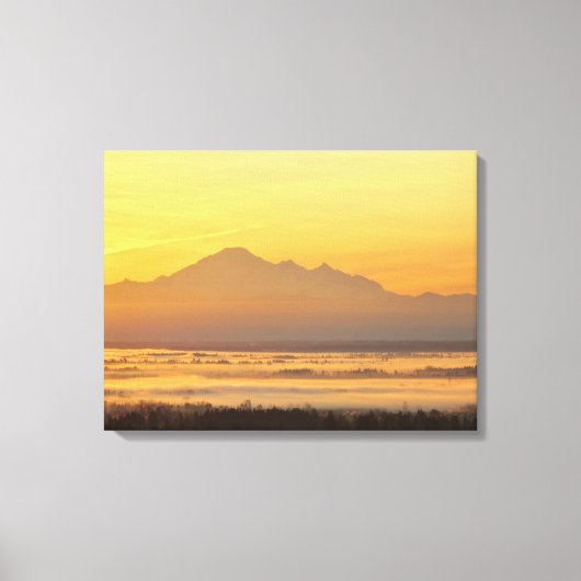 Morning Mountain Magic Canvas Afdruk (Voorkant)