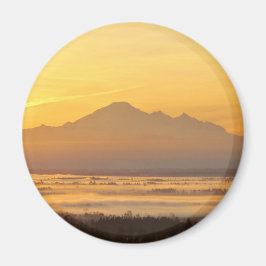 Morning Mountain Magic Magneet