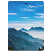 Morning Mountain Mist Klembord (Achterkant)