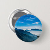Morning Mountain Mist Ronde Button 5,7 Cm (Voorkant /achterkant)