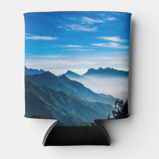 Morning Mountains Mist Landschap Blikjeskoeler (Voorkant)